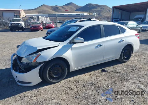 2013 Nissan Sentra S из США, поврежденный, VIN 3N1AB7AP8DL731676